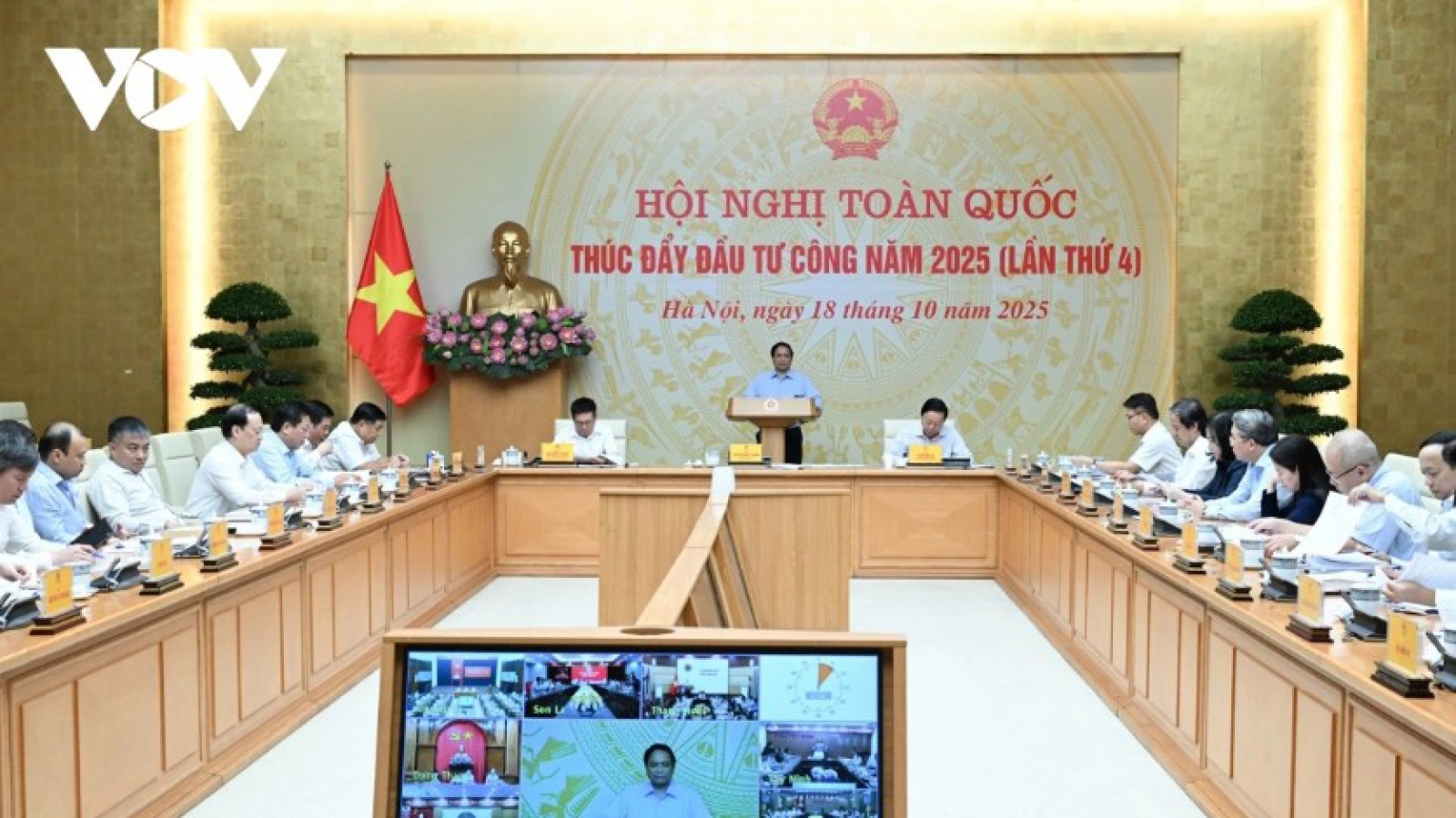 Government leader urges faster public investment to meet 2025 growth target