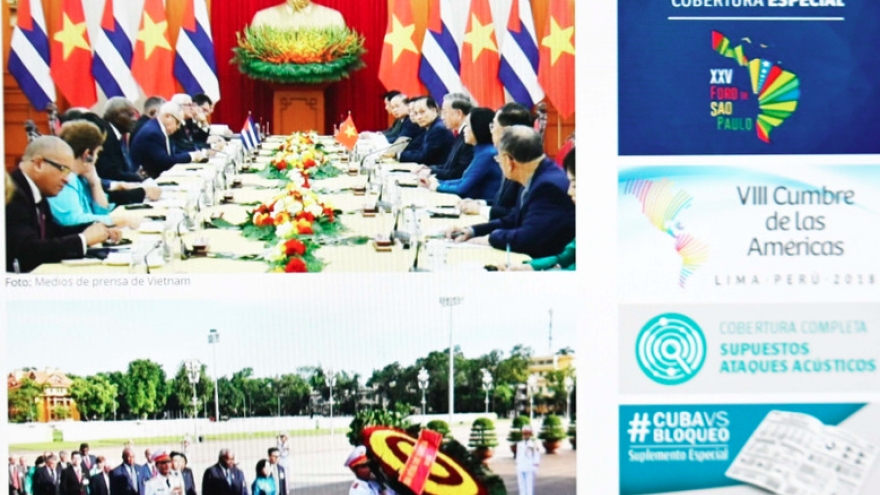 Cuban media highlights significance of top legislator’s Vietnam visit