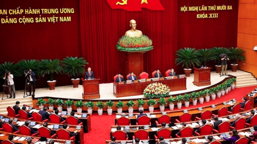 Second working day of 13th Party Central Committee’s 13th meeting