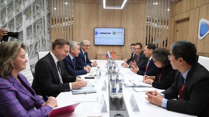 Deputy PM meets with Russian counterpart, receives leaders of Russian enterprises