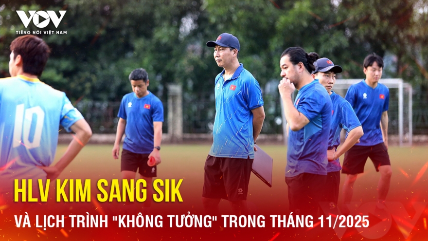 Tin bóng đá 29-10: HLV Kim Sang Sik và lịch trình "không tưởng" trong tháng 11