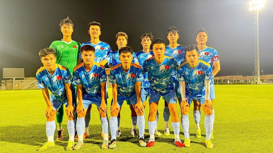 Vietnam U23 narrowly lose to Qatar U23 in another Abu Dhabi friendly