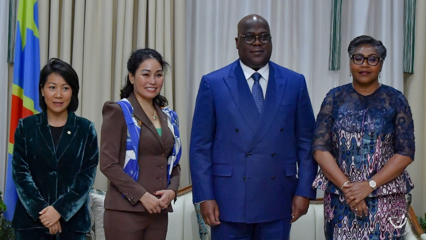 Tổng thống và Thủ tướng Congo bàn chuyện hợp tác với Phó Chủ tịch Vingroup