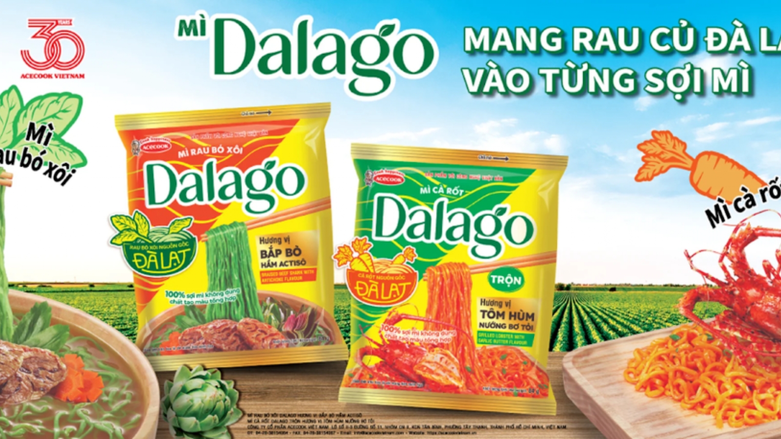 Acecook Việt Nam: Mỗi gói mì ra đời là một “Sản phẩm bền vững”
