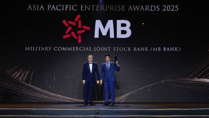 MB lần thứ sáu liên tiếp được vinh danh “Doanh nghiệp xuất sắc châu Á” năm 2025