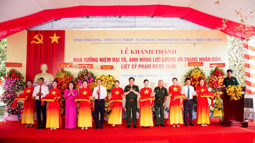 BIDV - dấu ấn tri ân qua công trình Nhà tưởng niệm Anh hùng LLVTND Phạm Ngọc Thảo