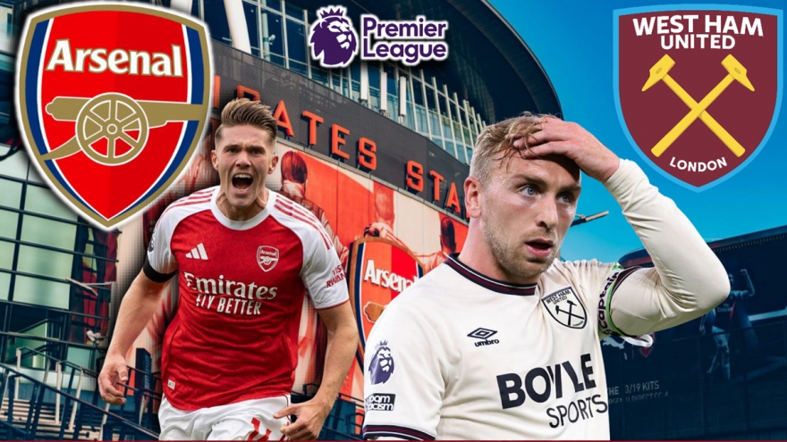 Dự đoán kết quả và đội hình ra sân trận Arsenal vs West Ham