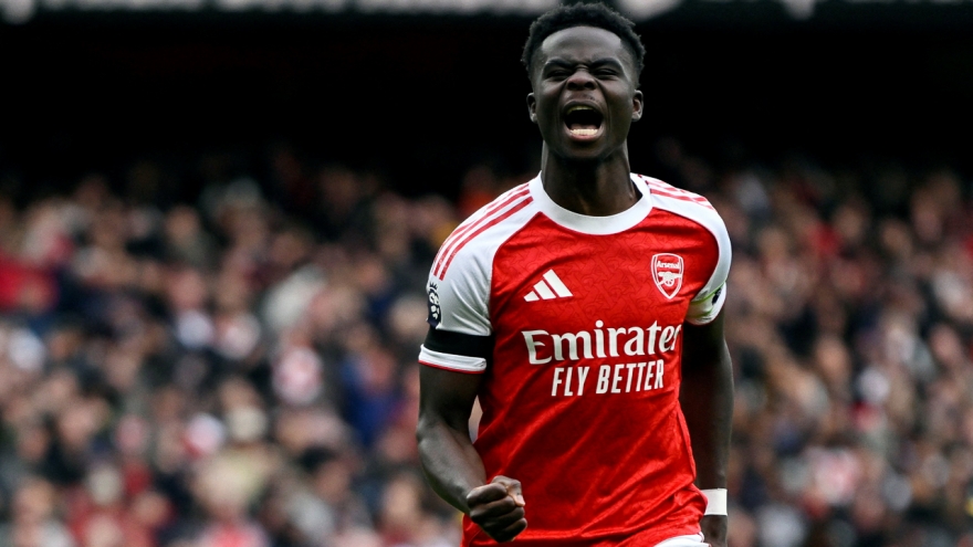 Kết quả bóng đá hôm nay 5/10: Arsenal chiến thắng để dẫn đầu