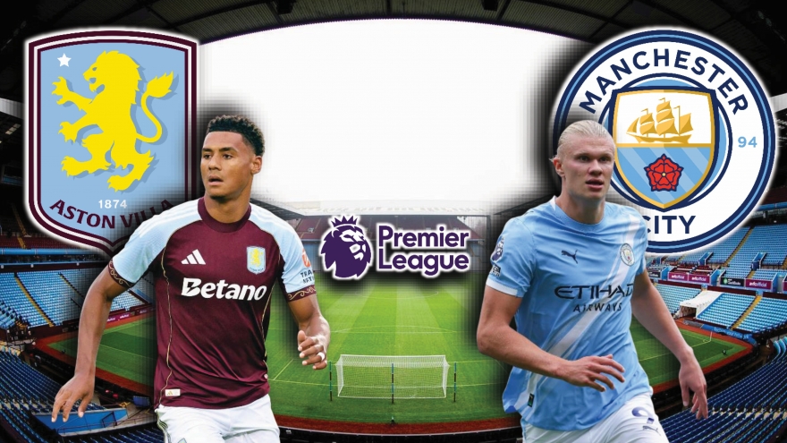 Dự đoán kết quả và đội hình ra sân trận Aston Villa vs Man City