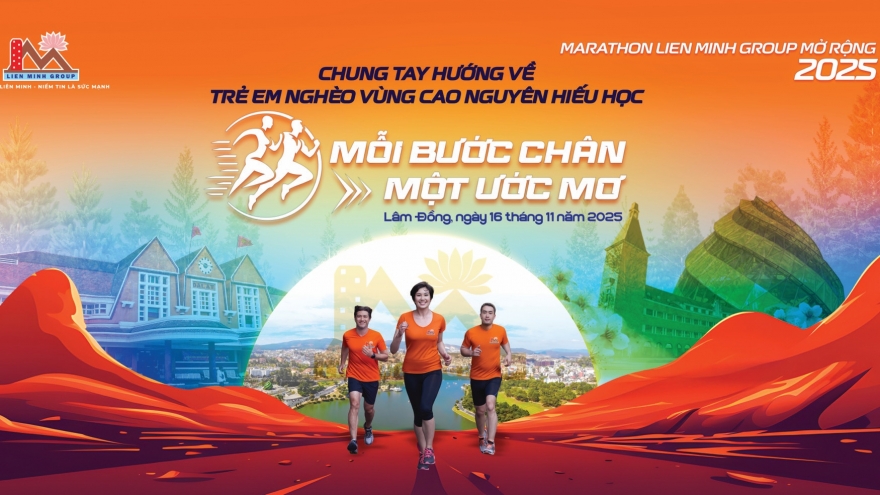 Giải Marathon “Mỗi bước chân - Một ước mơ”: Gây quỹ học bổng dành cho trẻ em nghèo