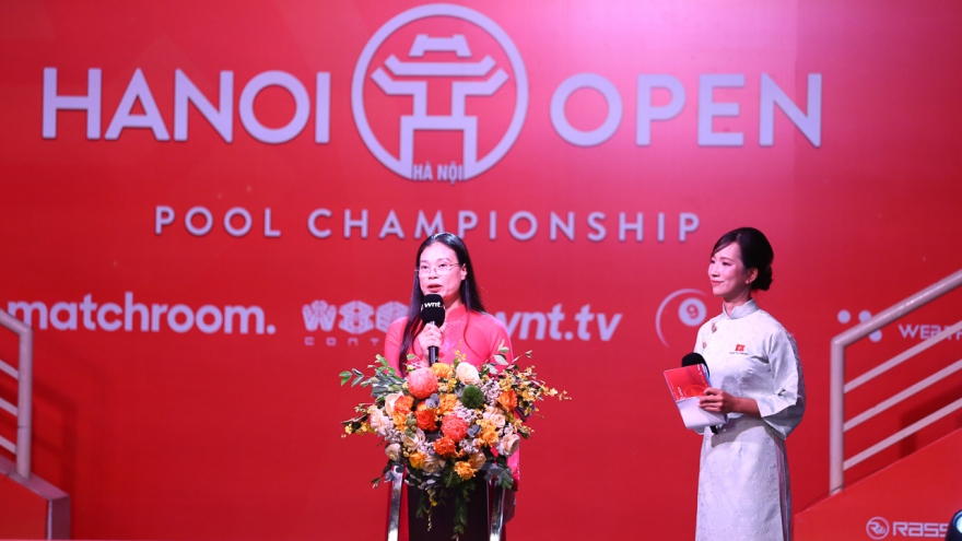 Khai mạc Giải Vô địch pool 9 bóng Hà Nội mở rộng 2025