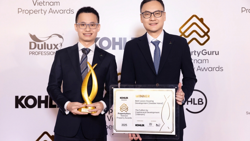 CapitaLand Development được vinh danh “Nhà phát triển bất động sản xuất sắc” 2025