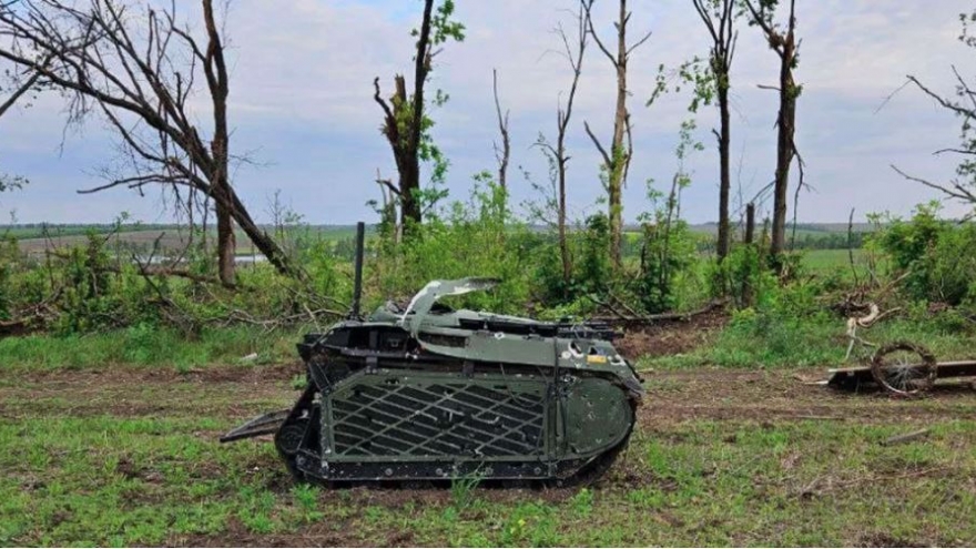 Vai trò khó thay thế của UGV tại những “vùng chết” trên chiến trường Ukraine