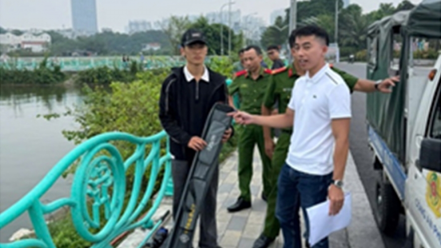 Hồ Tây, Hà Nội mạnh tay xử lý câu cá trái phép