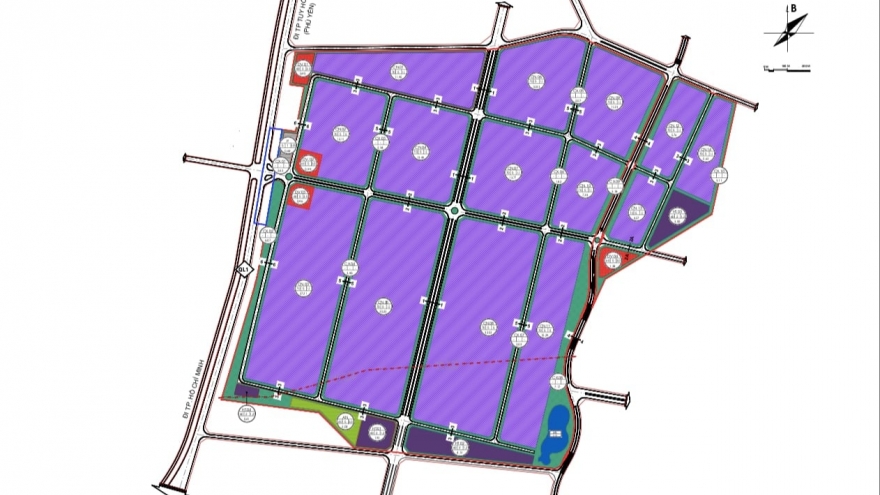Thông báo thu hồi đất thực hiện dự án Khu công nghiệp Dốc Đá Trắng (lần 3)