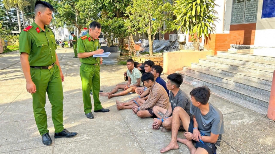 An Giang: Bắt được 292 học viên, tạm giữ 9 người cầm đầu trốn trại cai nghiện