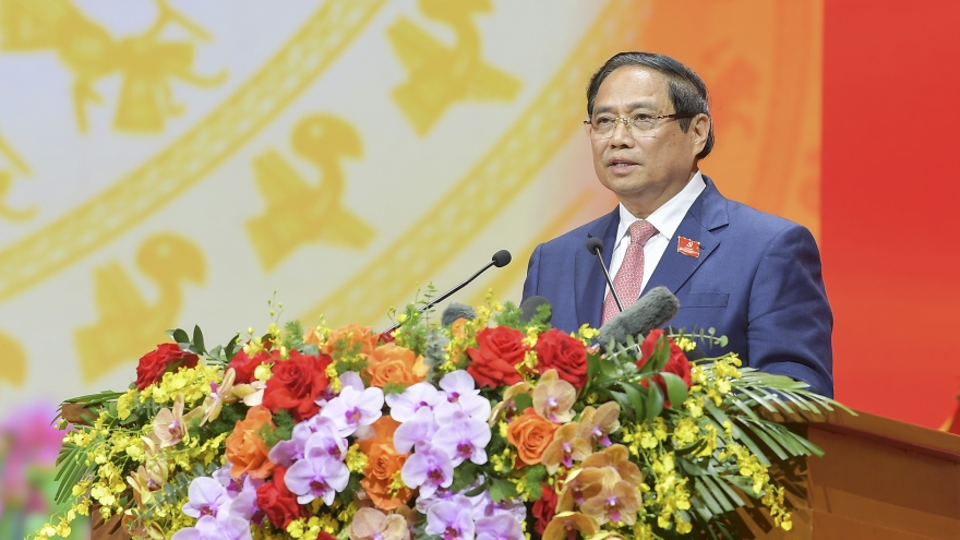 Toàn cảnh khai mạc Đại hội Đảng bộ Chính phủ lần thứ I