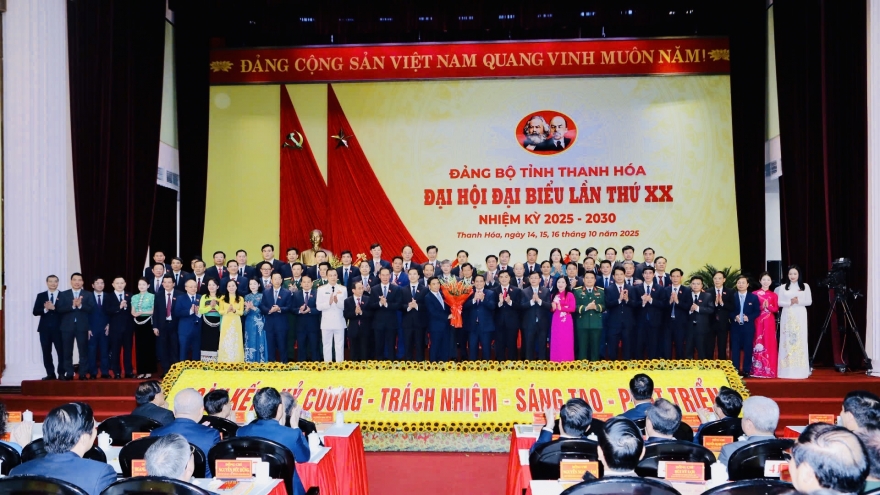 Danh sách Ban Chấp hành Đảng bộ tỉnh Thanh Hóa nhiệm kỳ 2025-2030