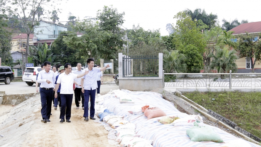 Lào Cai nghiên cứu phương án khắc phục thiên tai, ngập úng dọc sông Hồng