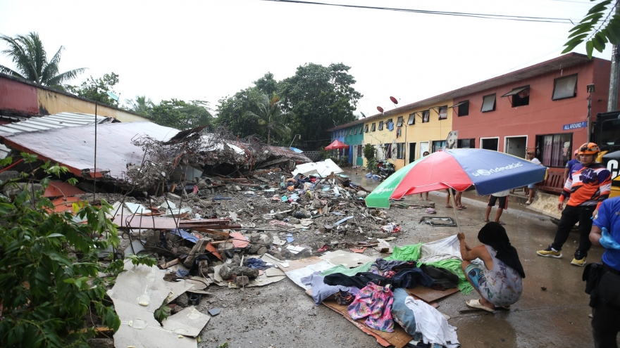 Những hình ảnh tại Cebu (Philippines) sau trận động đất kinh hoàng