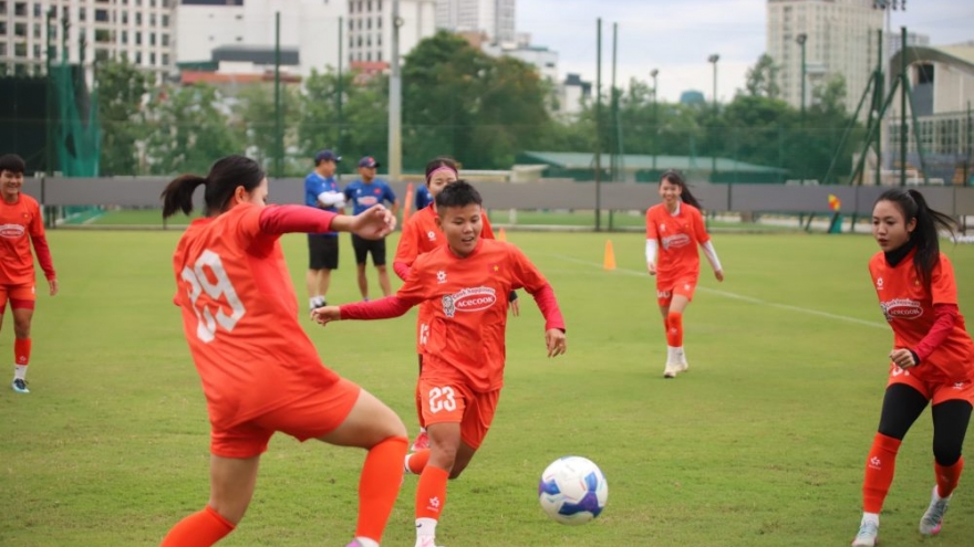 ĐT nữ Việt Nam rèn quân, chuẩn bị giao hữu với đối thủ mạnh