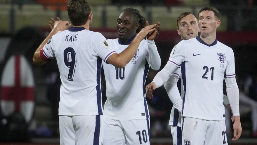 Xác định 28 đội dự VCK World Cup 2026: ĐT Anh giành vé đầu tiên của châu Âu