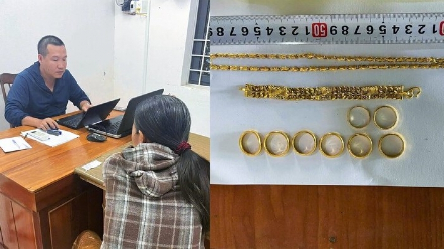 “Nữ quái” trộm 23,5 chỉ vàng của ân nhân