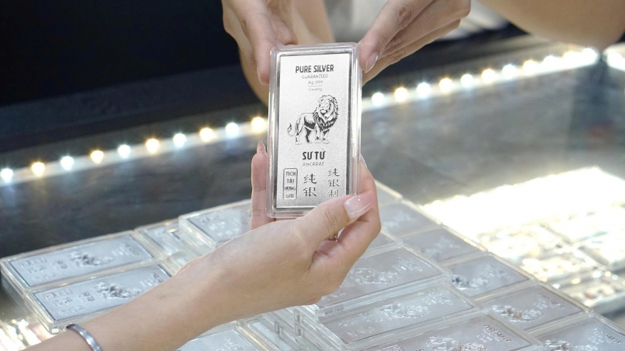 Giá bạc hôm nay 31/3: Giá bạc trong nước tiếp tục tăng