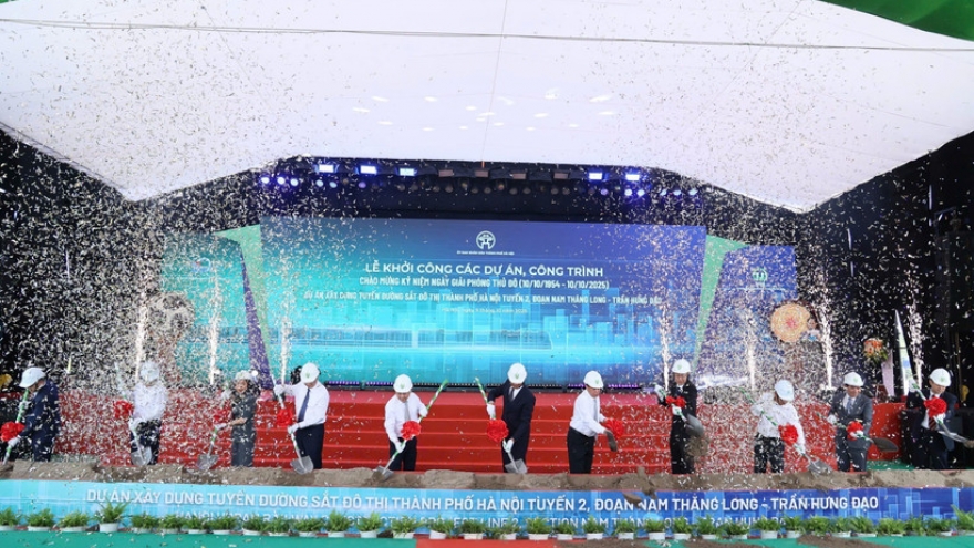 Hanoi breaks ground for Nam Thang Long–Tran Hung Dao metro line