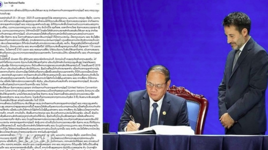 Laos, Algeria affirm commitments to global cybercrime fight under Hanoi Convention
