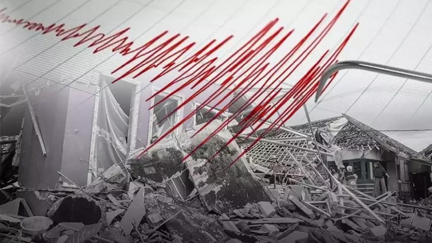 Hàng loạt trận động đất làm rung chuyển Indonesia trong 2 ngày qua