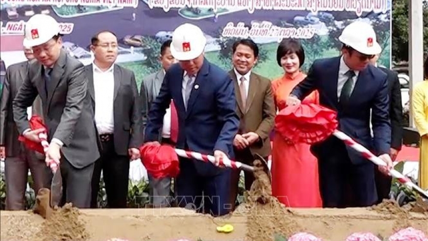 Work begins on Vietnamese-funded broadcasting station of Laos' Houaphanh province