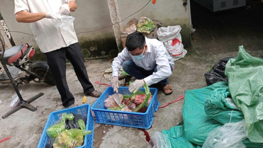 Hưng Yên khởi tố 2 đối tượng mua lợn bệnh, lợn chết về trà trộn với thịt lợn sạch