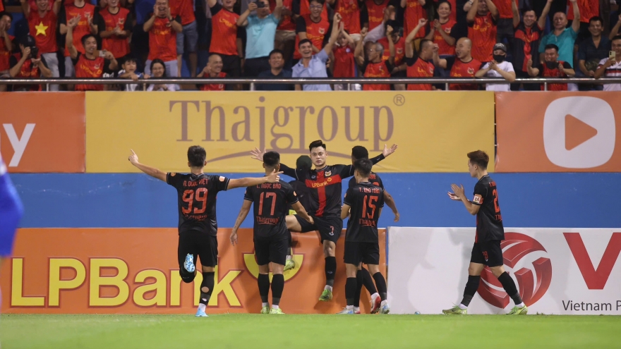 Lý do Đức Chiến ăn mừng cuồng nhiệt khi sút tung lưới Thể Công Viettel