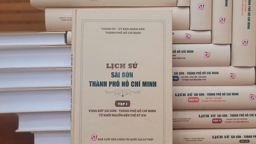 Bộ sách Lịch sử Sài Gòn - Thành phố Hồ Chí Minh ra mắt công chúng