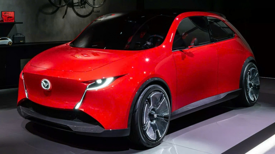 Cận cảnh Mazda Vision-X Compact - Xe đô thị tương lai