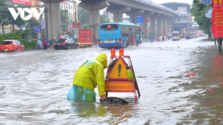 Hà Nội tập trung phòng chống lũ lụt, lũ quét, sạt lở đất