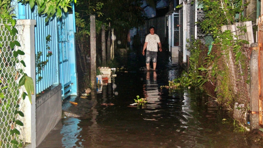 Cà Mau có văn bản hỏa tốc đề nghị tập trung theo dõi, ứng phó với mưa lớn