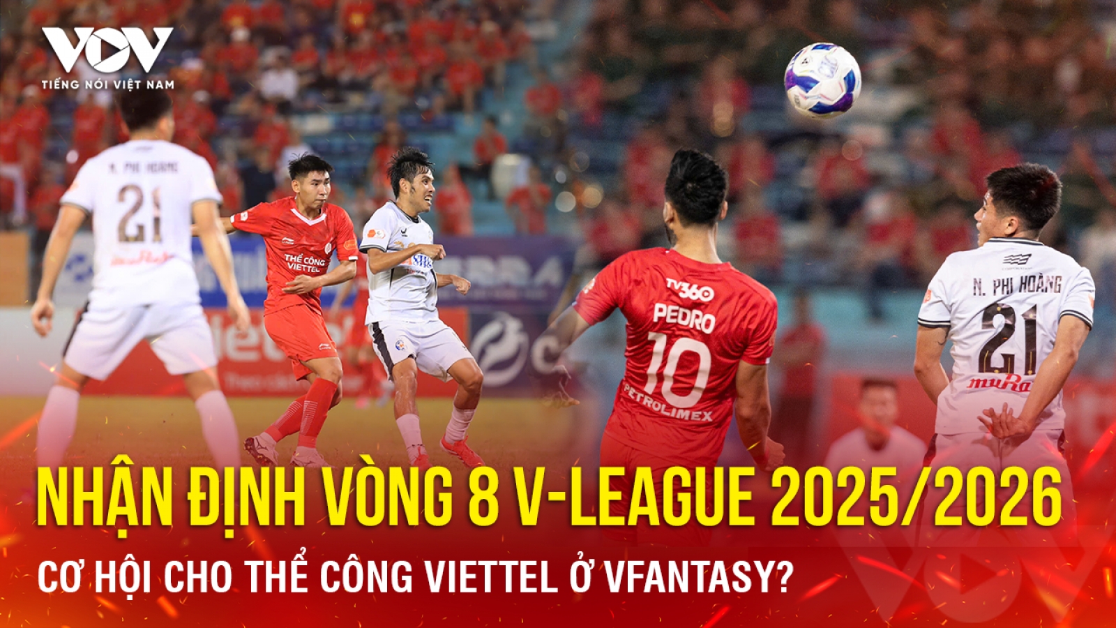 Nhận định vòng 8 V-League 2025/2026: Cơ hội cho Thể Công Viettel ở VFantasy?