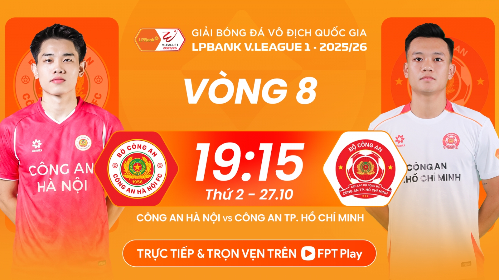 Nhận định CAHN - CA TP.HCM: Cơ hội bứt phá cho 2 đội bóng ngành công an