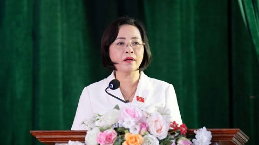 Phó Chủ tịch Quốc hội Nguyễn Thị Thanh tiếp xúc cử tri tại Ninh Bình