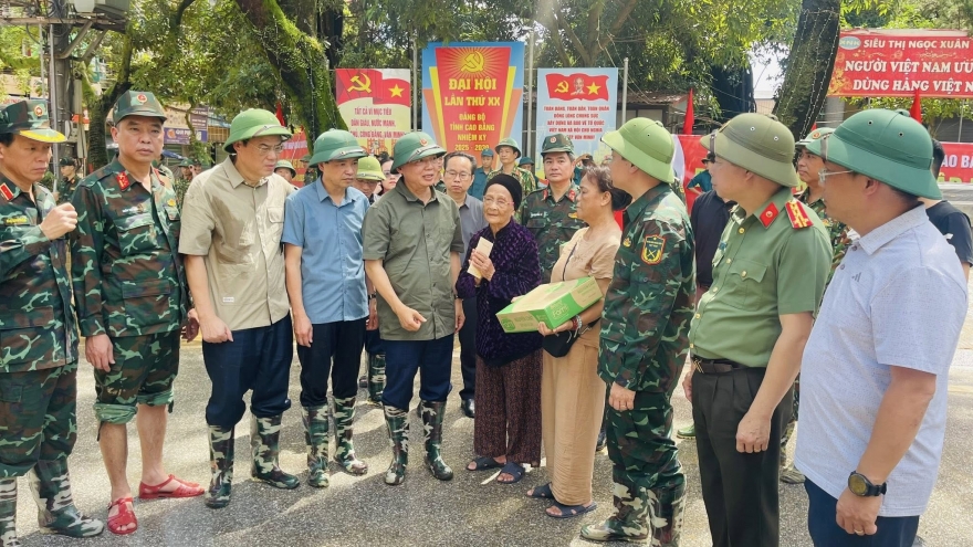 Phó Thủ tướng Trần Hồng Hà chỉ đạo khắc phục hậu quả mưa lũ tại Cao Bằng