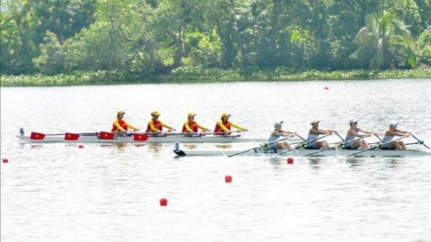 Vietnam win six golds at 2025 Asian Rowing Championships