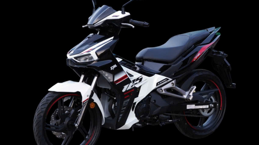 SYM VFE185i 2025 chính thức trình làng với trang bị ABS 2 kênh