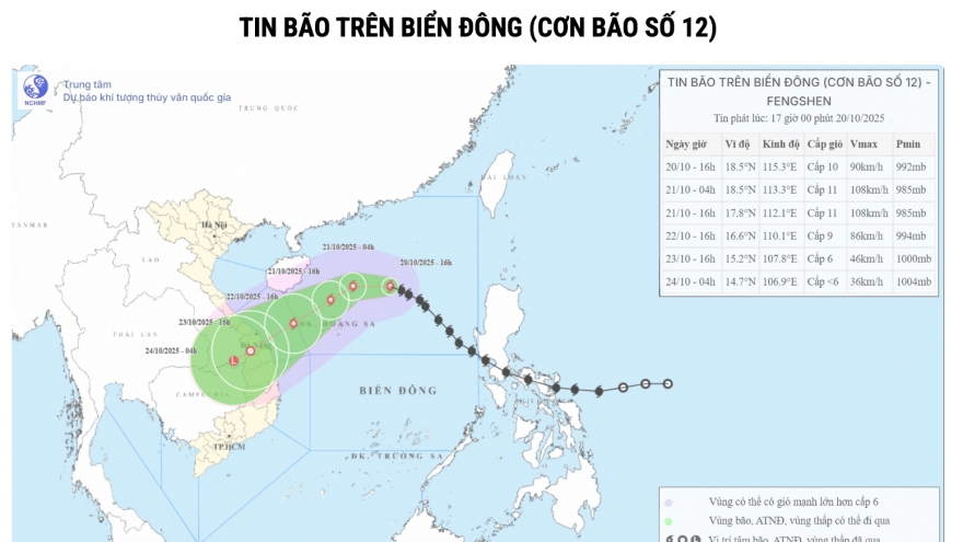 Thủ tướng yêu cầu chủ động phòng, tránh, ứng phó bão số 12 và mưa lũ