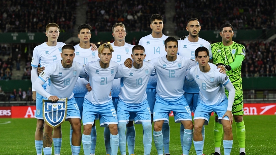 Đội tuyển yếu nhất thế giới còn nguyên cơ hội dự VCK World Cup 2026