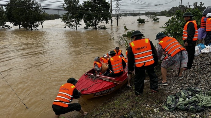 Over 22,000 flood-hit people evacuated to safety