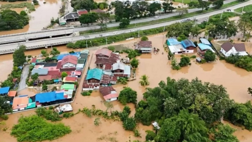 Thái Lan chuẩn bị ứng phó với cơn bão mới, cảnh báo nguy cơ lũ lụt tại 39 tỉnh