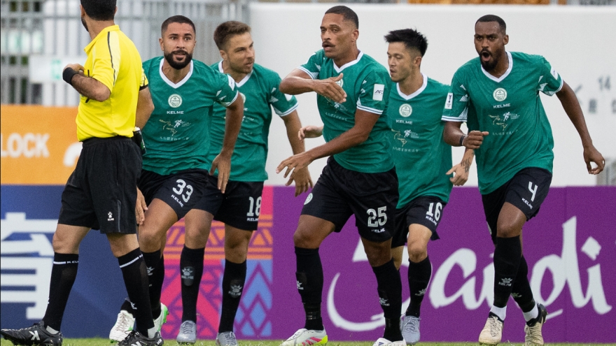 Cúp C2 châu Á: Đội bóng Hong Kong (Trung Quốc) gặp bất lợi trước trận đấu với CAHN