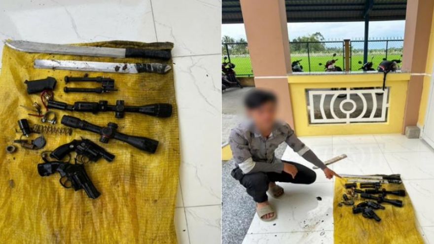 Phát hiện 2 vụ rao bán súng hơi trên mạng xã hội